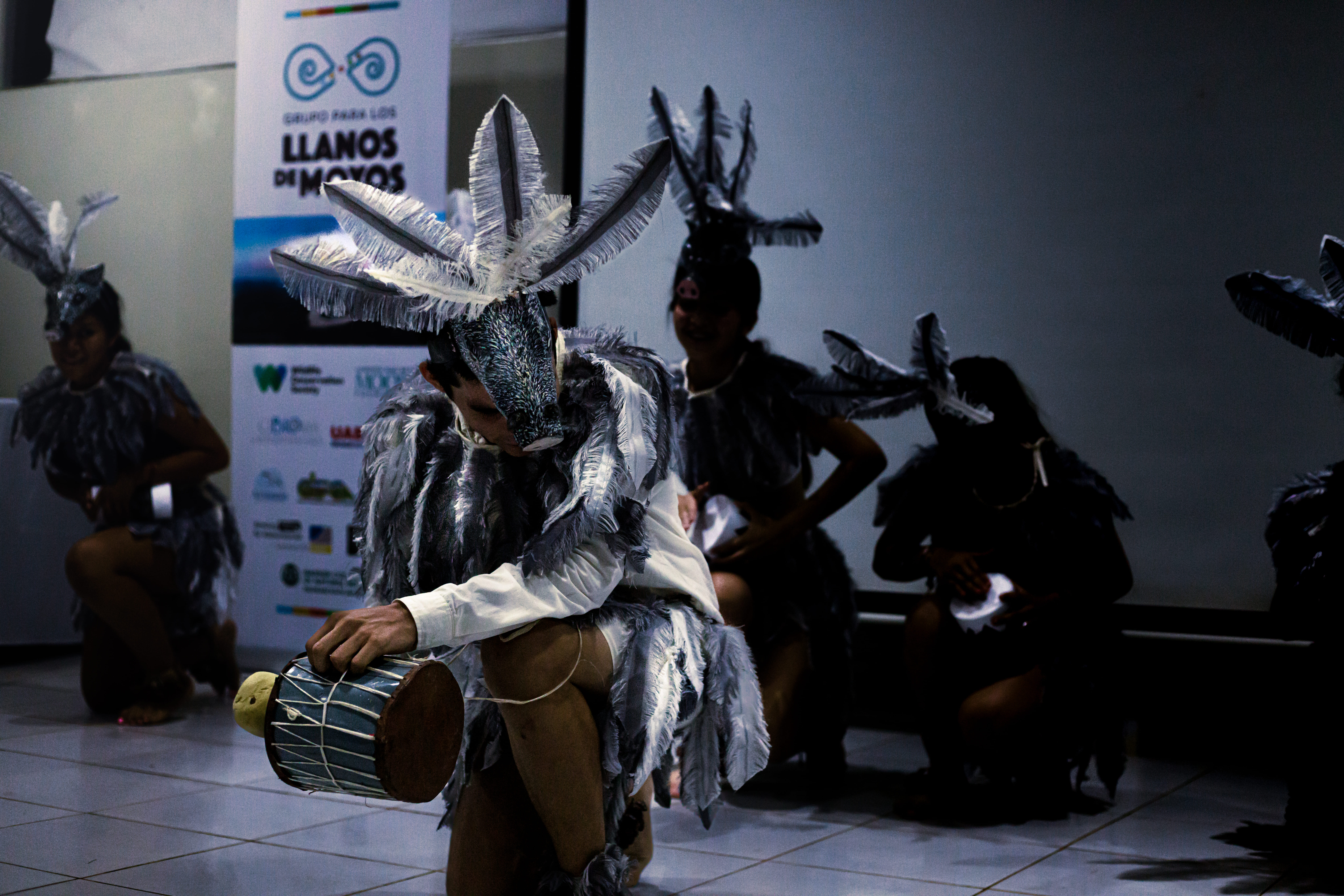 Danza Modificada del Cochipiyu con coreografía, a cargo de la Comunidad Campesina de Camiaco. Foto: Diego Im / WCS.